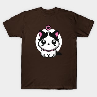 kawaii cat with love T-Shirt